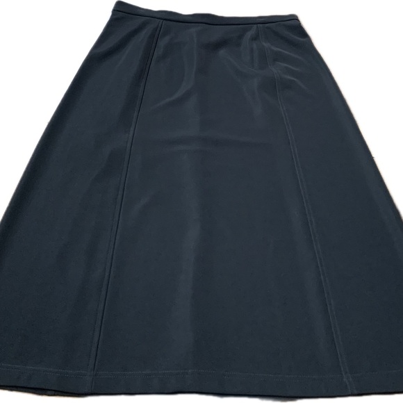 Allison Daley Petites Black Skirt Suit Black Button Blouse & Skirt Petite Medium - Picture 4 of 12